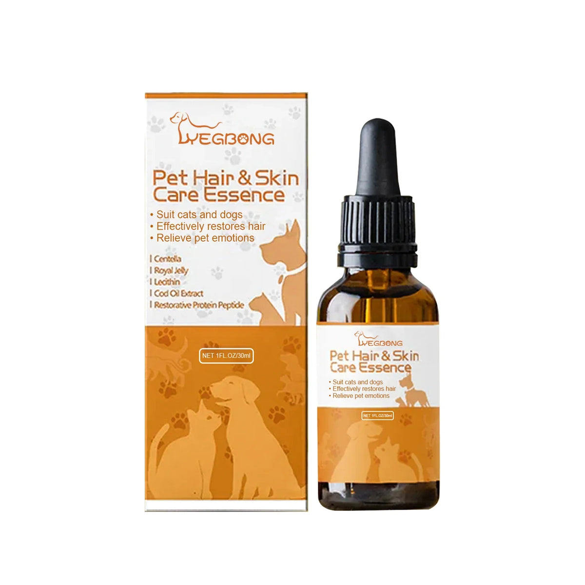 Yegbong Pet Hair Care Essence – Coat & Skin Nourishment