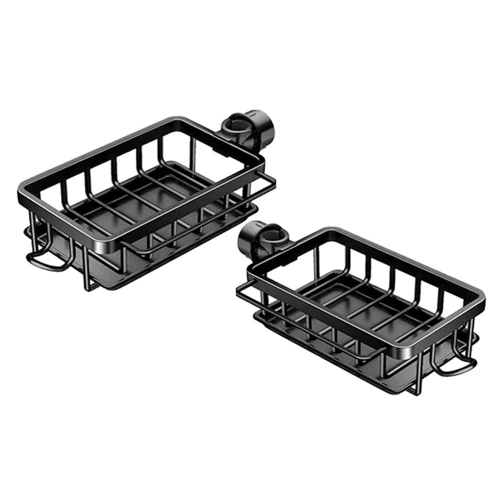 A36T-Faucet Rack Kitchen Faucet Storage Round Water Pipe Sink