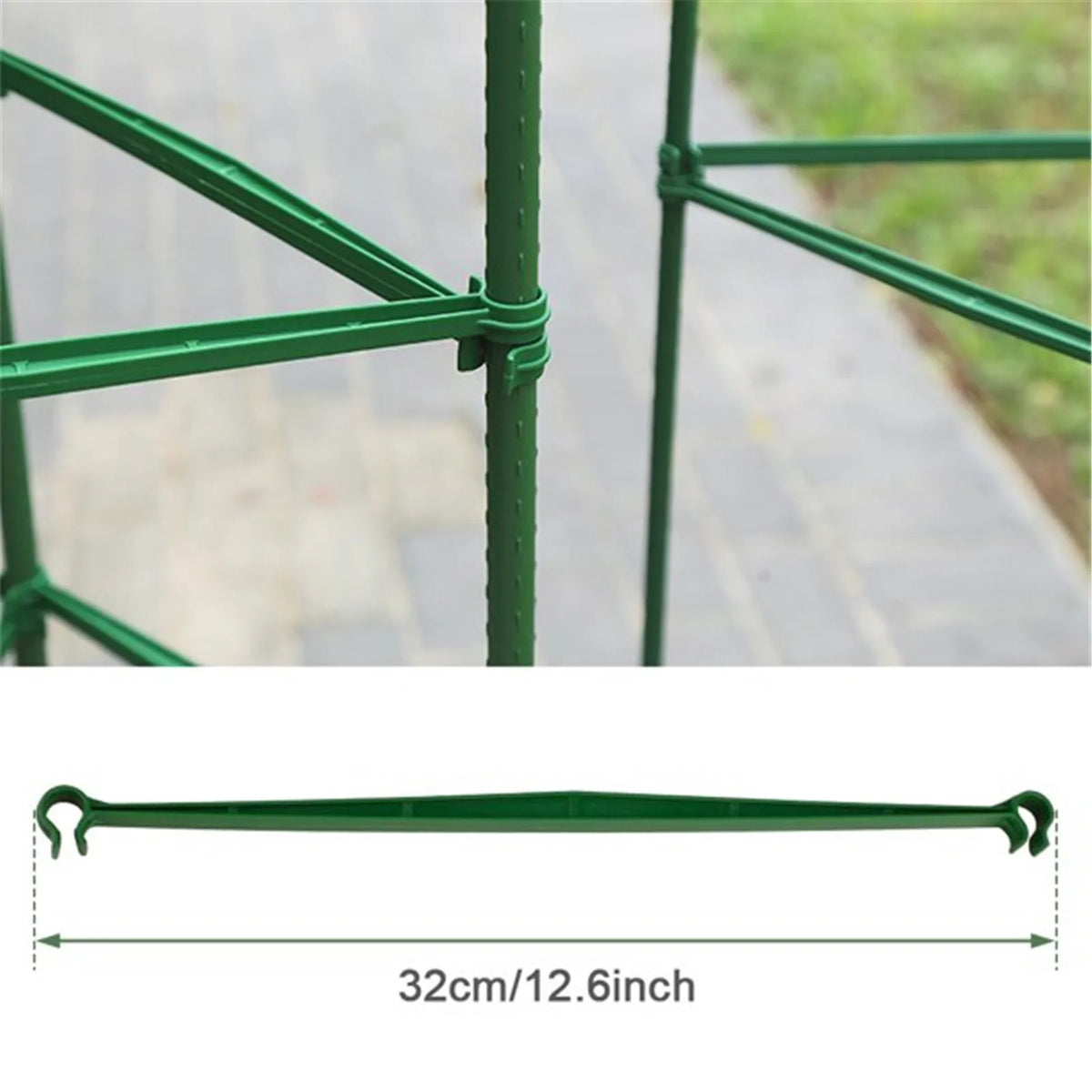 24-Pc Plant Stake Arms – DIY Tomato Cage & Climbing Support