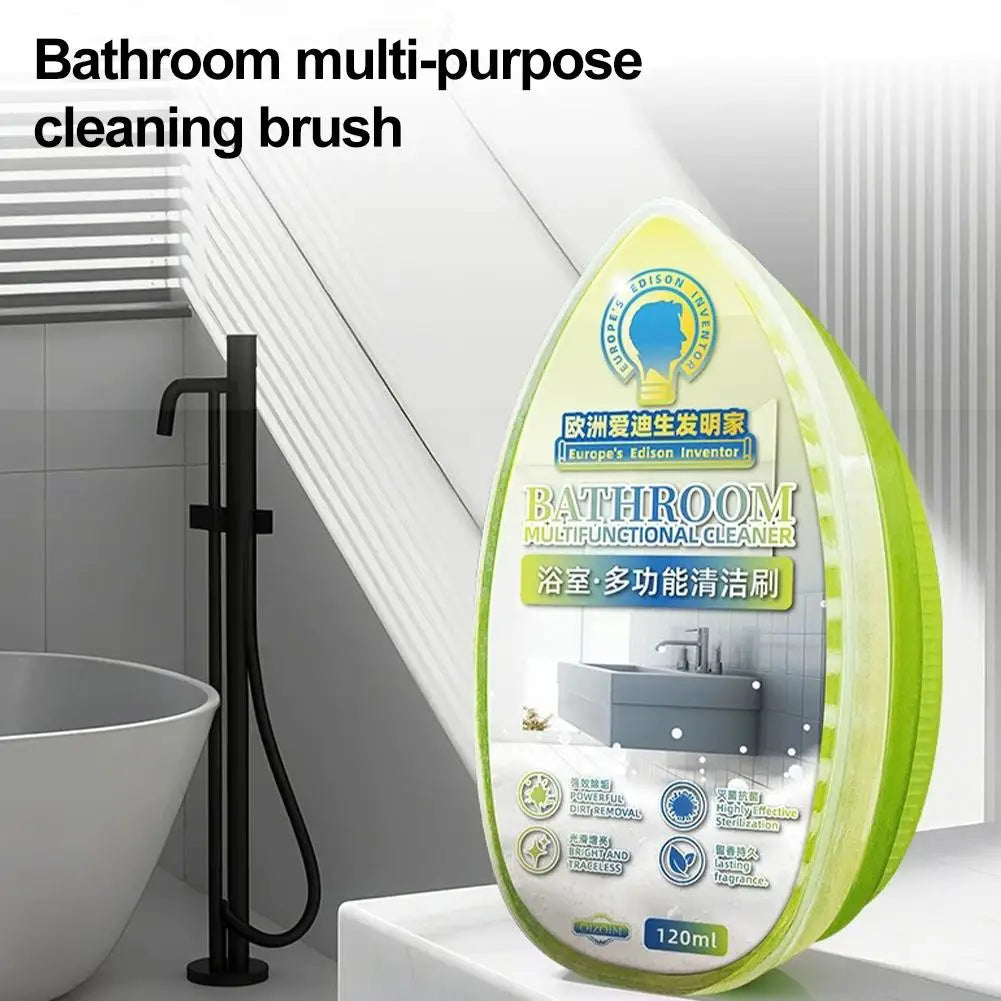 Anti-Scratch Sponge Cleaning Brush with Liquid Compartment