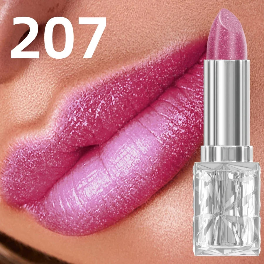 FUNPARK Metallic Glitter Lipstick – 7 Shades | Hydrating Finish