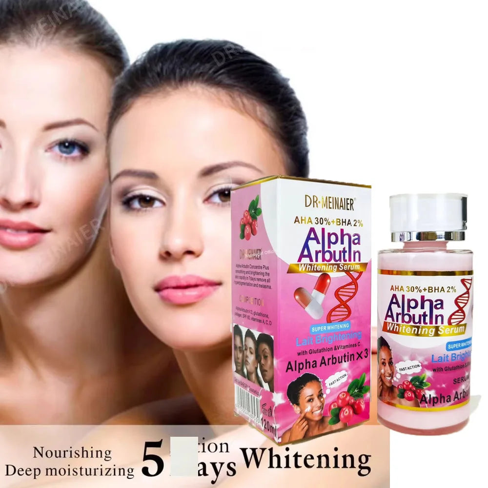 Alpha Arbutin Serum AHA 30% BHA 2% Brightening Face Cream