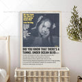 Lana Del Rey Album Wall Poster – Self-Adhesive Waterproof Sticker