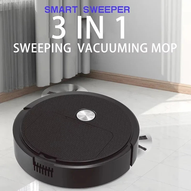 3-in-1 Smart Robot Vacuum – Sweep, Vacuum & Mop for Home