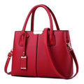 Women's PU Leather Tote Bag – Large Shoulder & Crossbody Purse