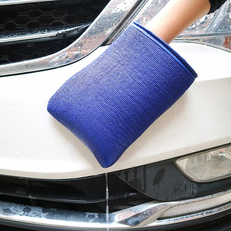 Grinding Mud Plate Car Beauty Cleaning Cloth Washing Volcanic Glove