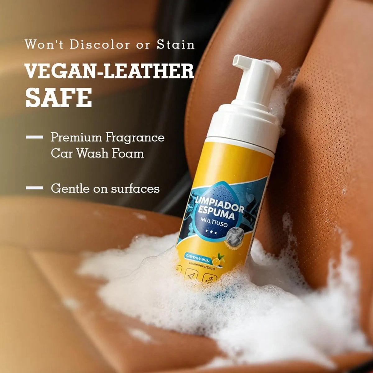Lemon Multipurpose Foam Cleaner Spray 150ml – Car & Home