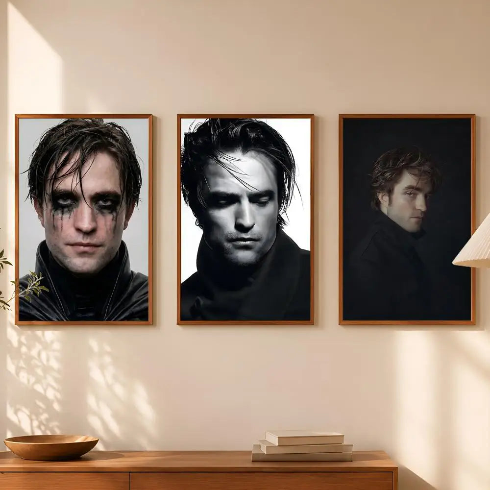 Robert Pattinson HD Wall Art Poster – Self-Stick Waterproof