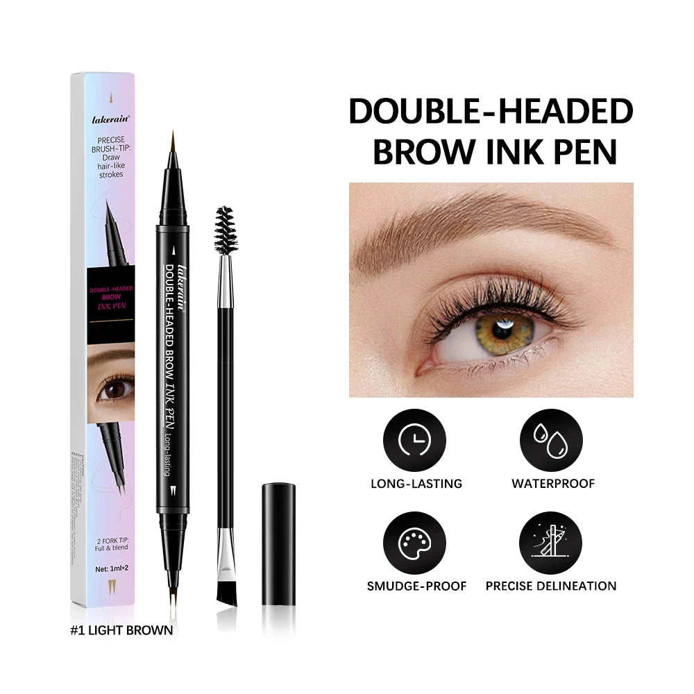 2-in-1 Waterproof Double-Headed Eyebrow Pencil | ibcccndc