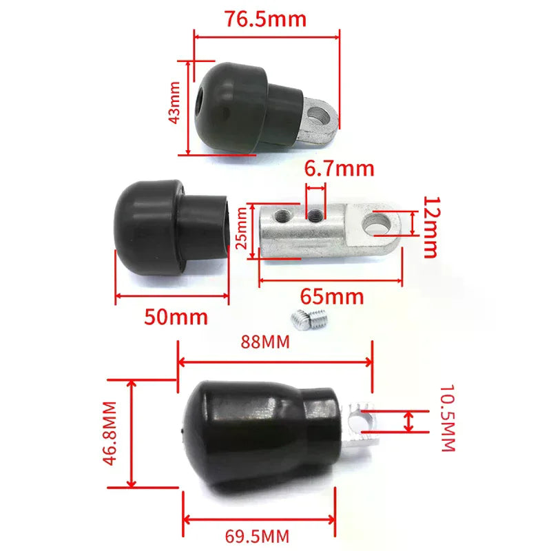 Gym Pulley Machine Cable Connector Terminal Wire Rope Fits Fitness