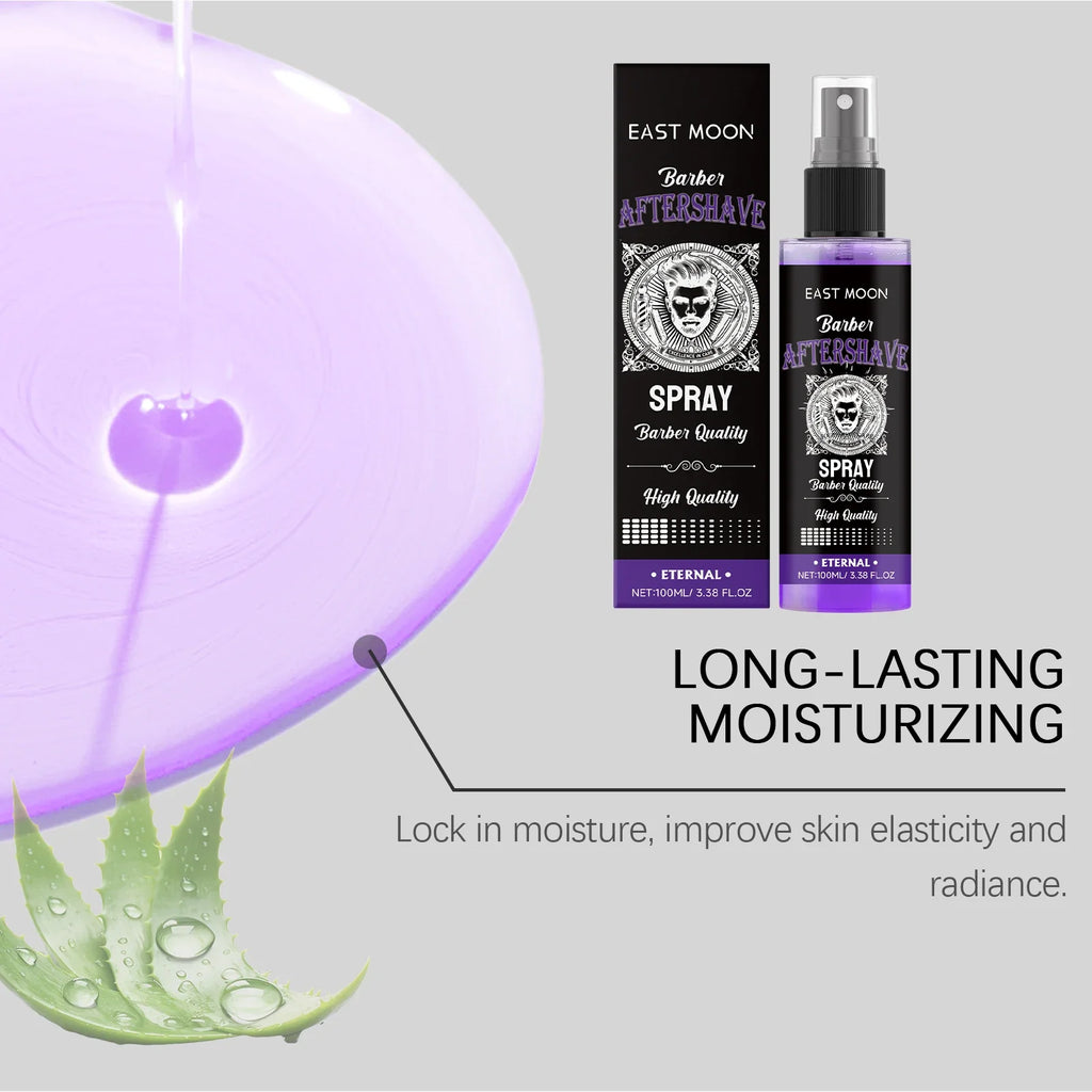 East Moon Aftershave Spray & Beard Serum 100ml | Men's Grooming