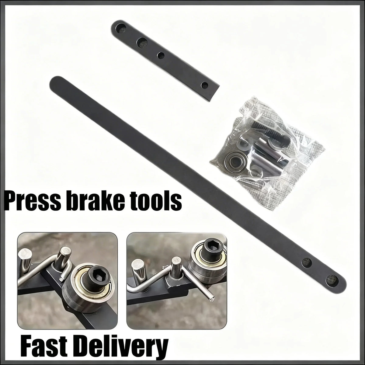 Manual Steel Fixture Bender – Bearing Design for DIY & Garden