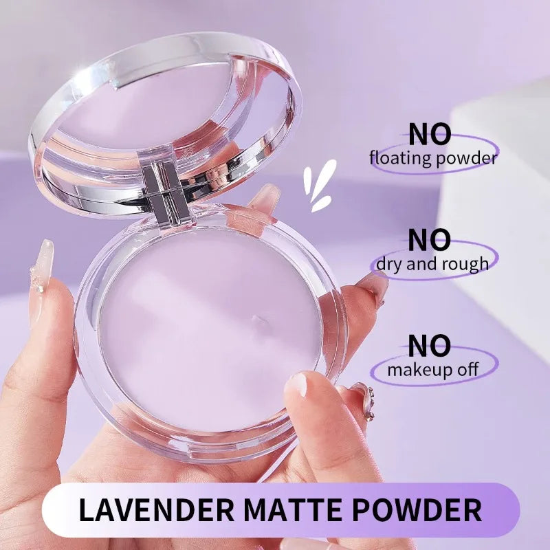 Waterproof Violet Cream Powder Natural Stick Facial Long Term Oil
