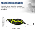 Bass Fishing Lures Sequin Saltwater Stainless Jig Tackle Bait Sequins