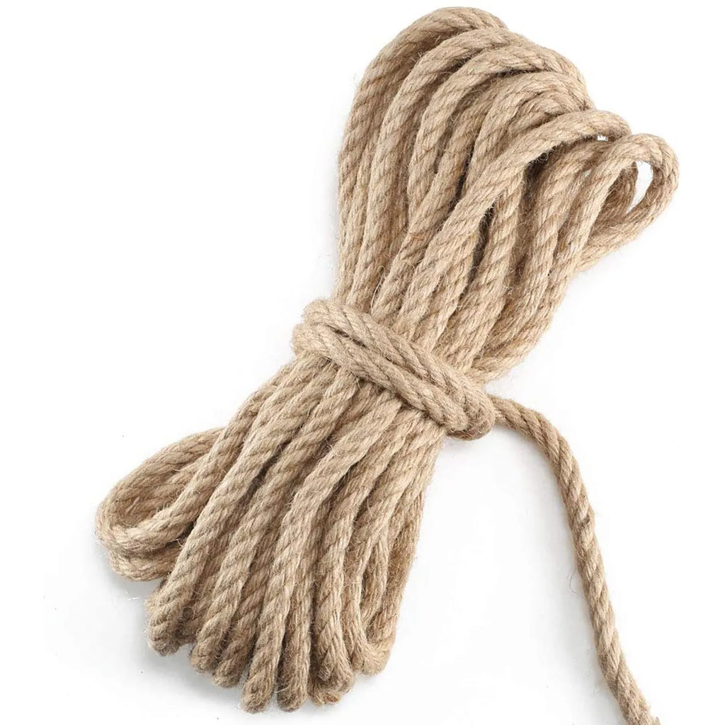 10mm Natural Hemp Jute Rope 10M – DIY, Crafts & Floristry