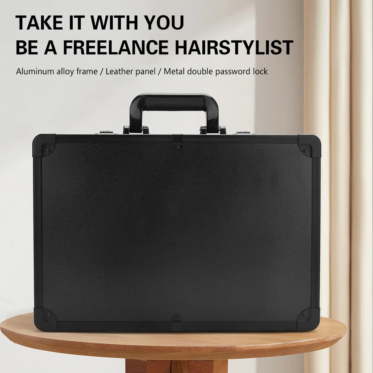 Professional Barber Case – Lockable Salon Tool Travel Box