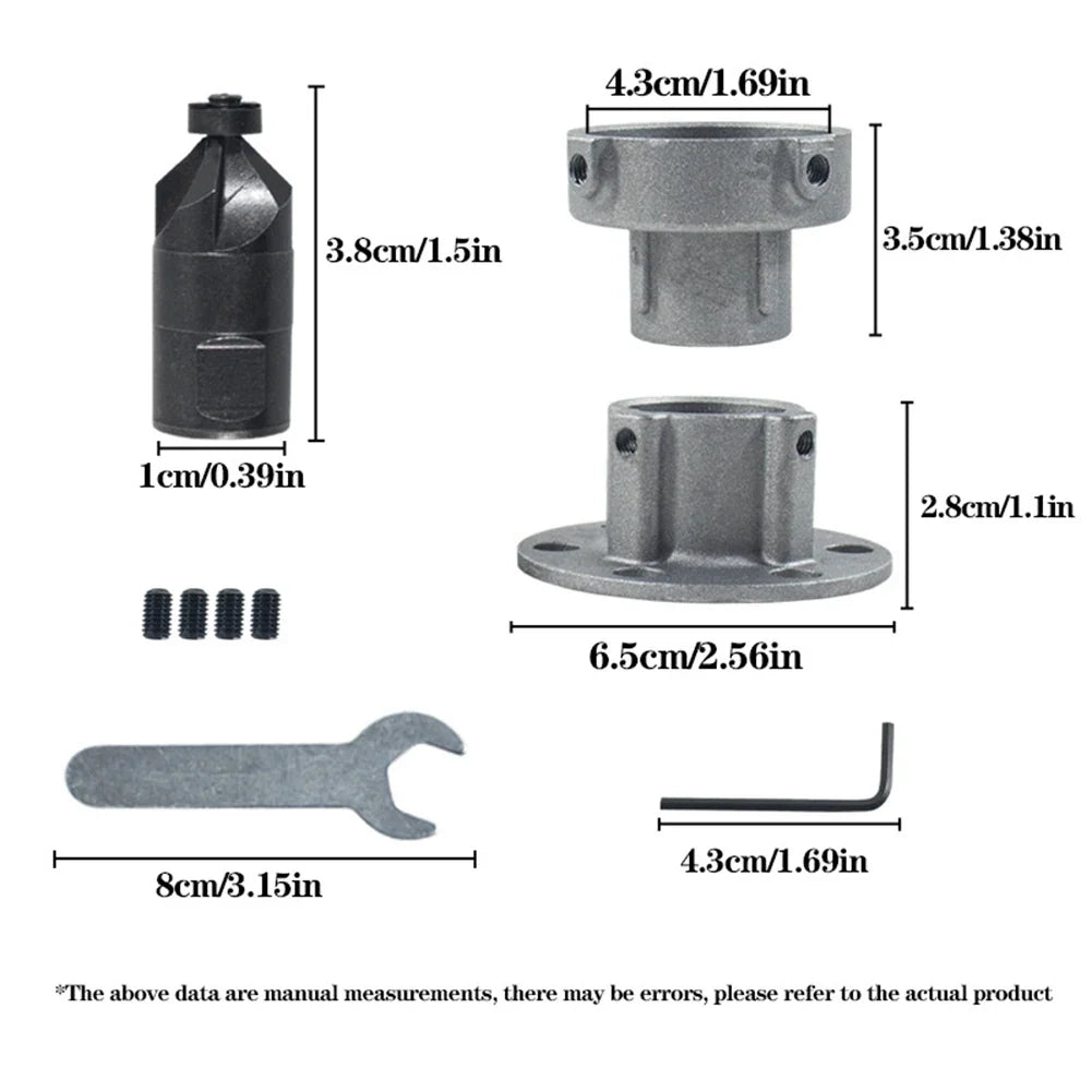 Angle Grinder Chamfer Adapter for Model 100 – Edge Trimming