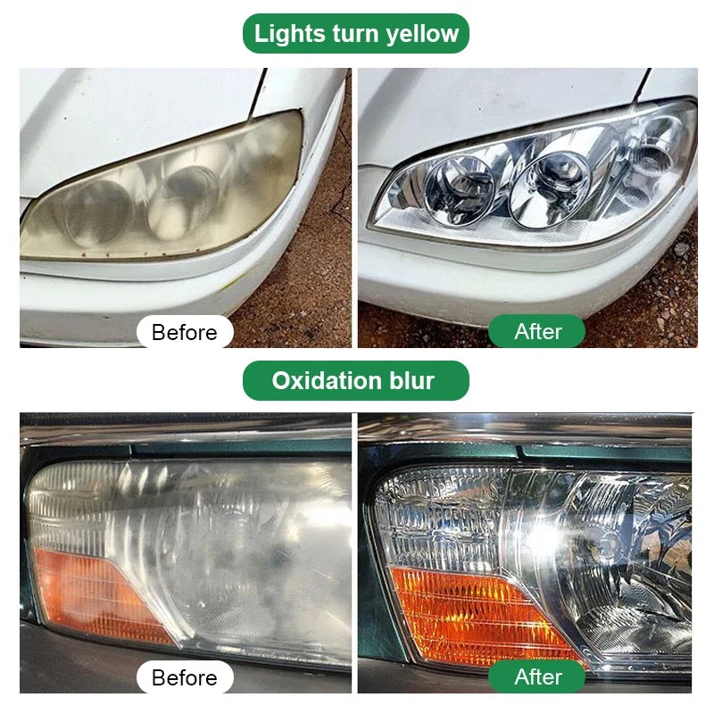 Car Headlight Restoration Polishing Kits Headlamp Scratch Remover