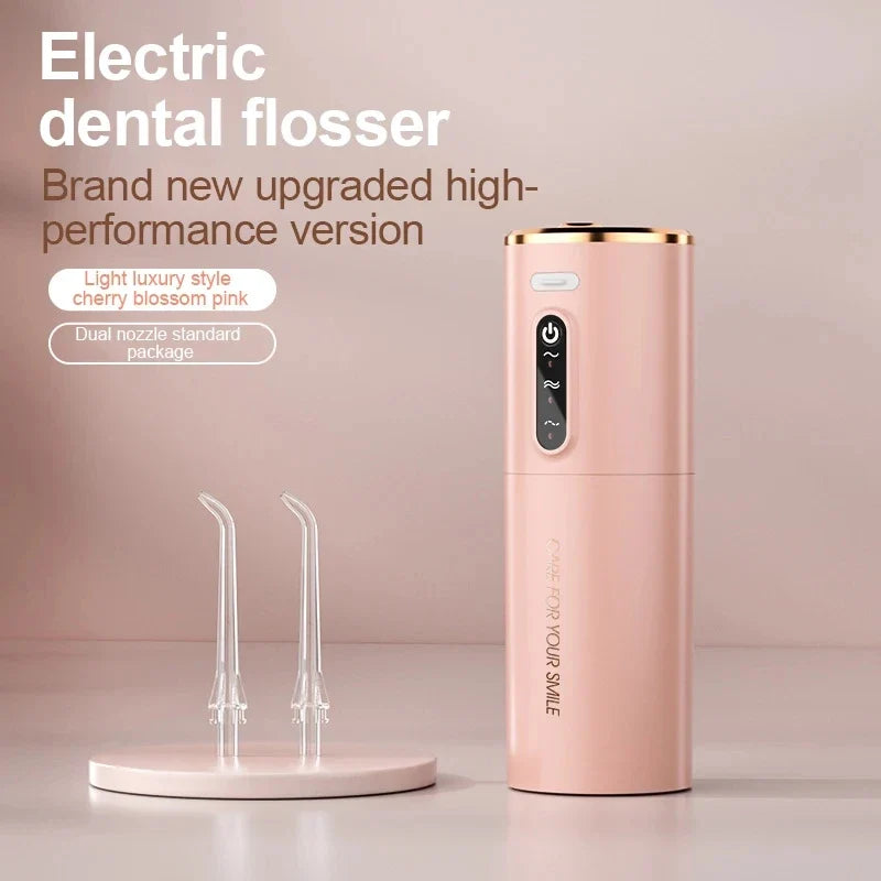 GLONXD 280ml Portable Water Flosser | USB Rechargeable, 3 Modes