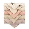 5-Pack Soft Cotton Baby Washcloths | Gauze Face Cloths for Newborns