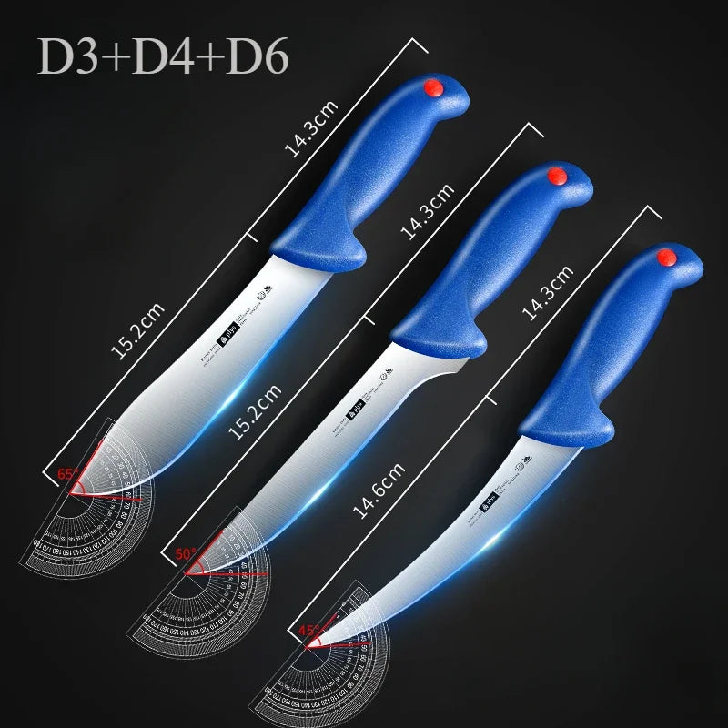 Professional Stainless Steel Boning Knife – Butcher Meat Knife