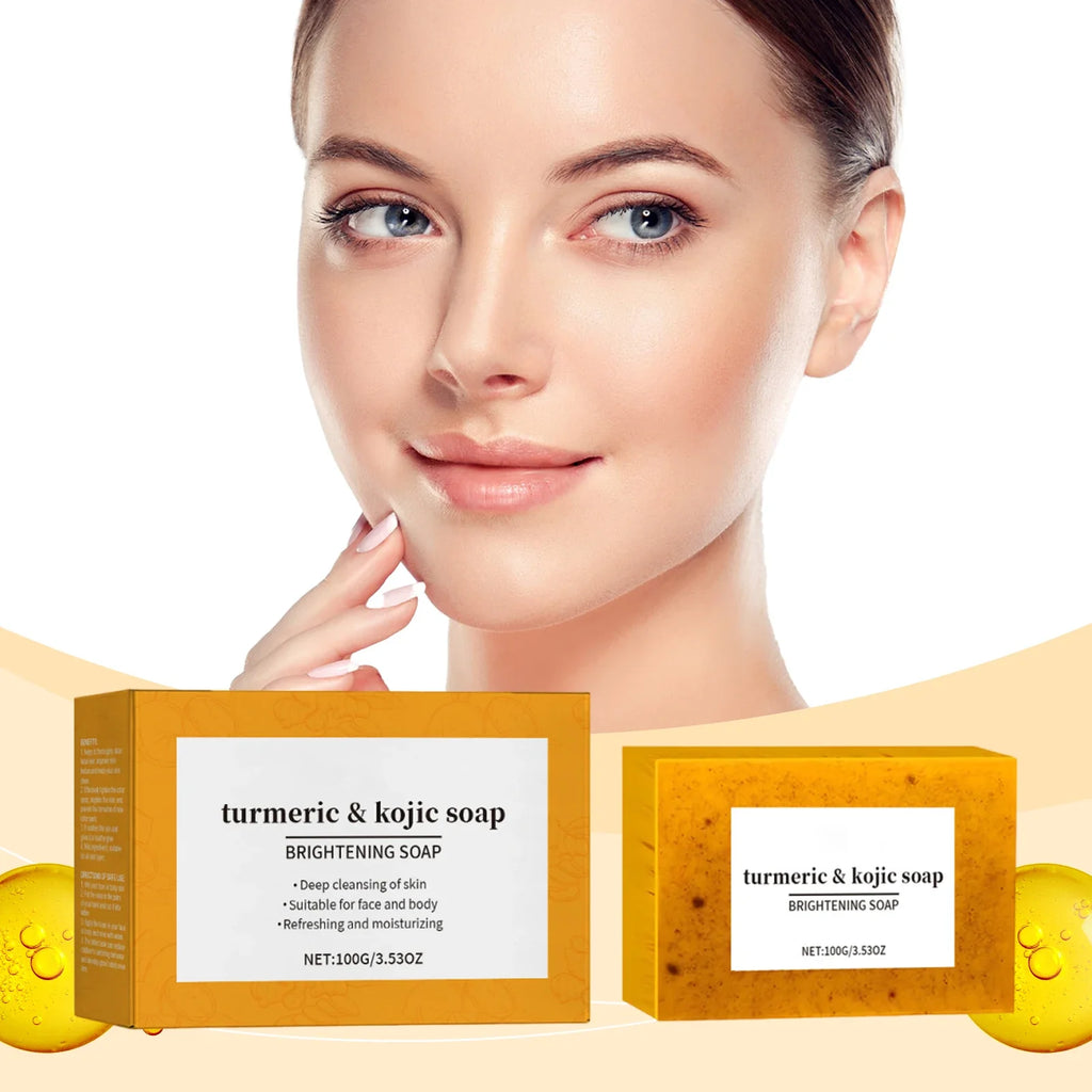 Lemon Ginger Brightening Soap – Exfoliate & Deep Cleanse 100g