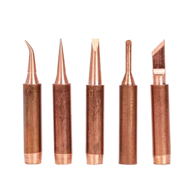 900M-T Pure Copper Soldering Iron Tip Lead-free Solder Tips Welding