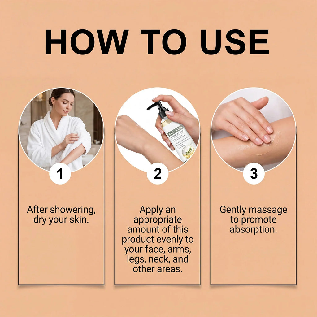 Collagen Body Oil – Firming, Hydrating & Non-Greasy 100ml