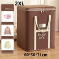Large Collapsible Storage Bags for Clothes, Blankets & Bedding