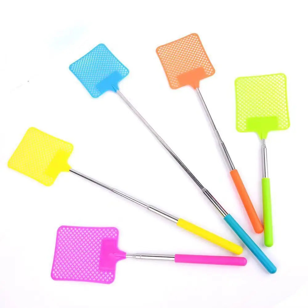Retractable Fly Swatter – Telescopic Stainless Steel Handle