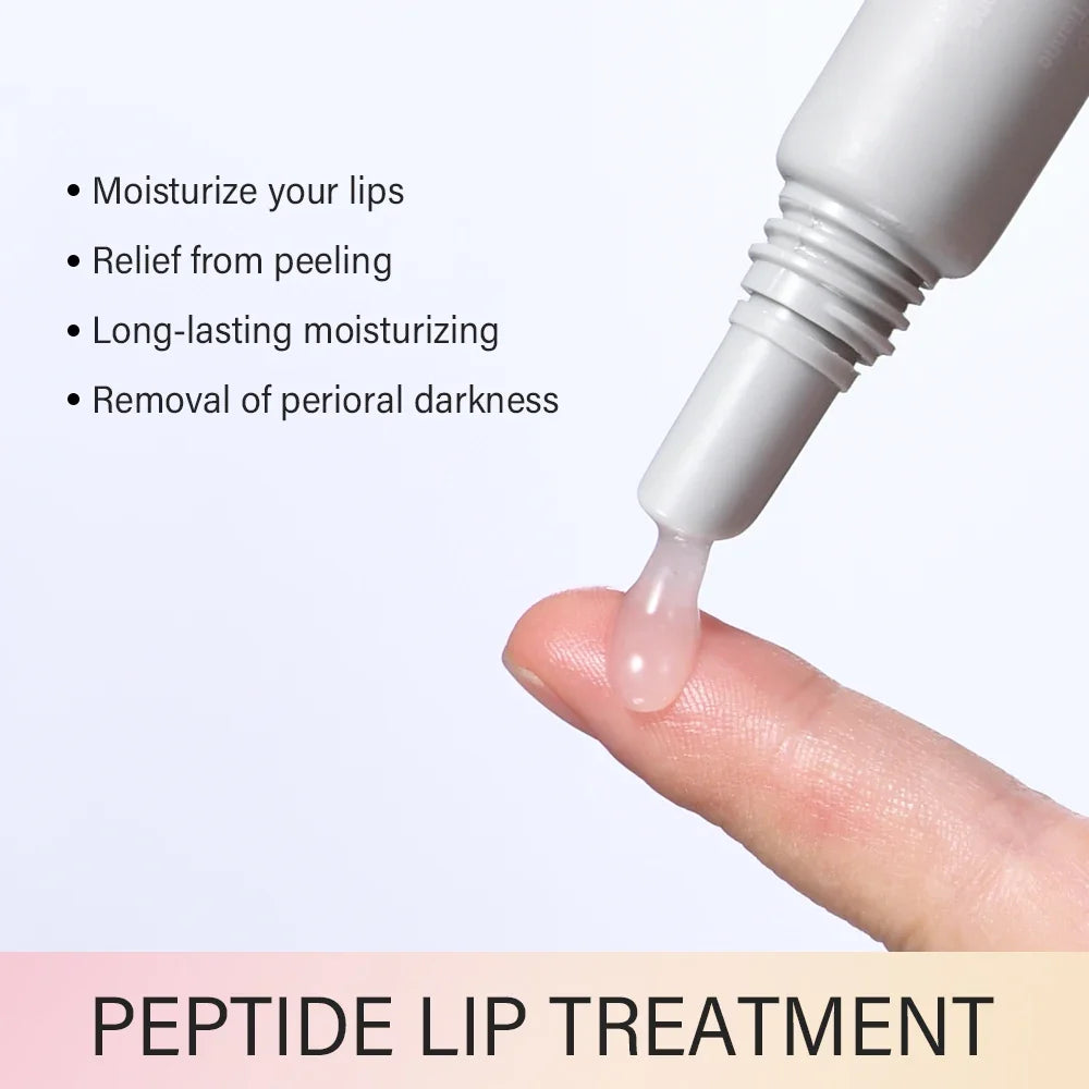Peptide Lip Mask Gel – Moisturizing Treatment & Exfoliator 10ml
