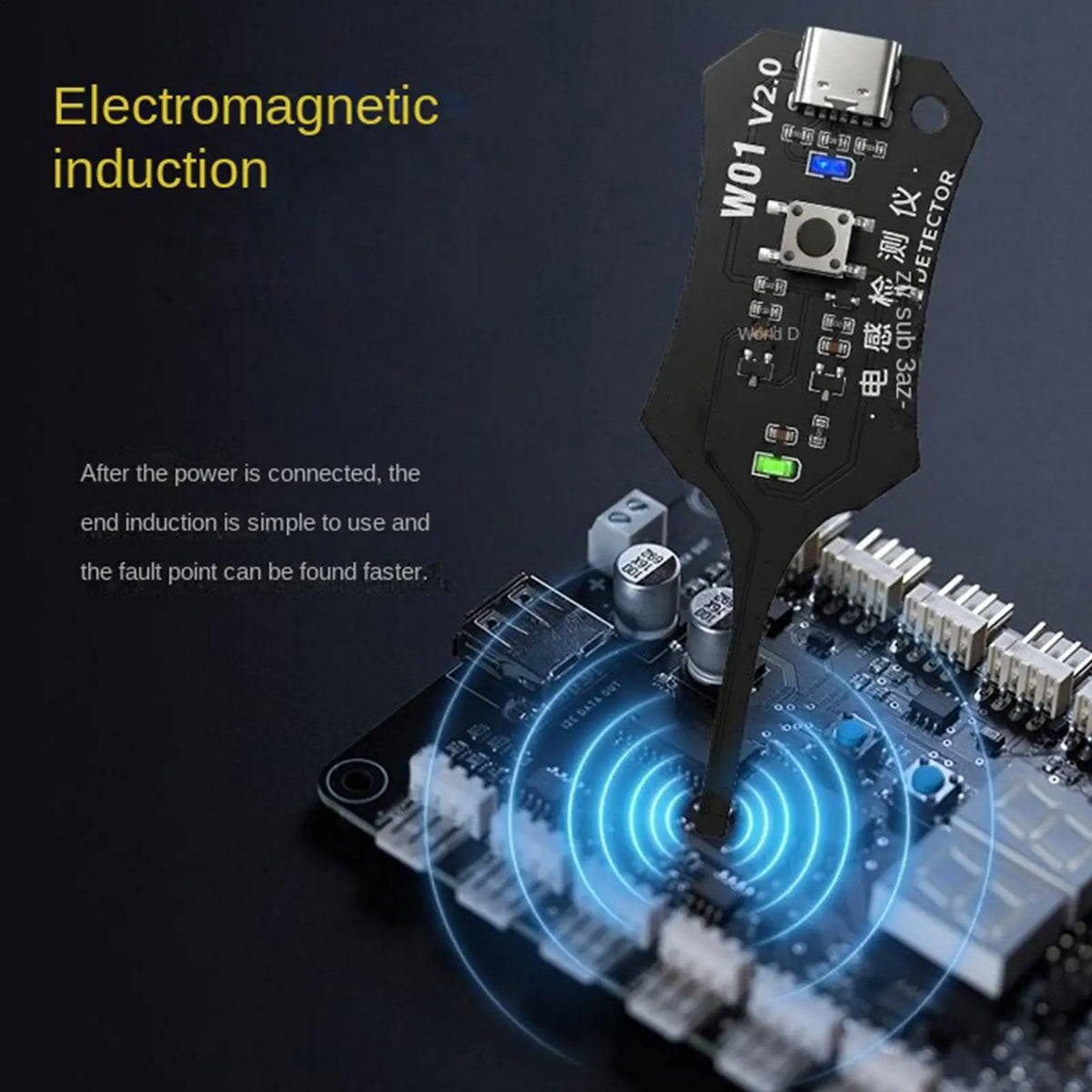 Electromagnetic Induction Tester – Coil & Circuit Detector