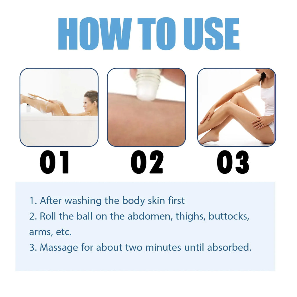 OceAura Body Massage Gel Roller – Firming & Toning 50ml