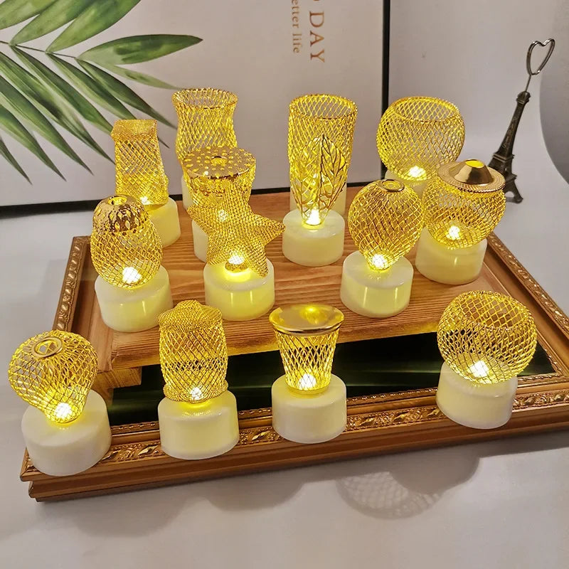 LED Candle Light Desktop Ambience Decoration Electronic Flameless