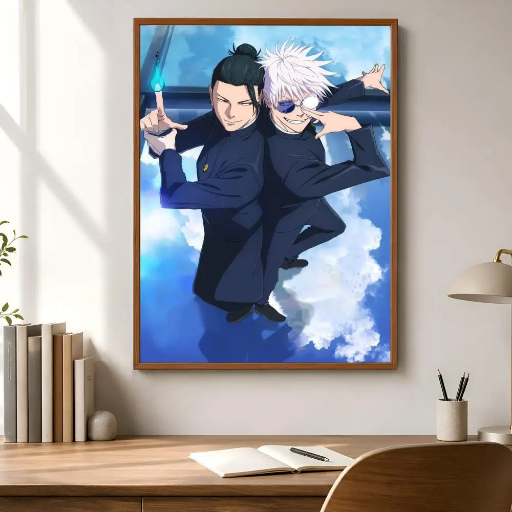Suguru Geto Anime Poster – Waterproof Self-Adhesive Wall Art