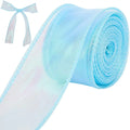 10 Yards Pink Iridescent Organza Ribbon 40mm – Gift Wrapping