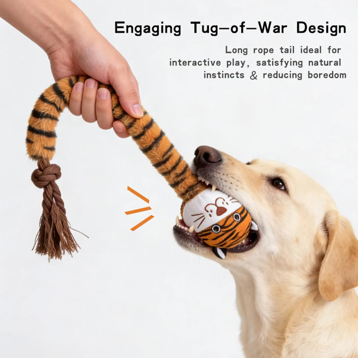 Interactive Pet Tug-of-war Teeth Cleaning Teeth-cleaning Dog Toys