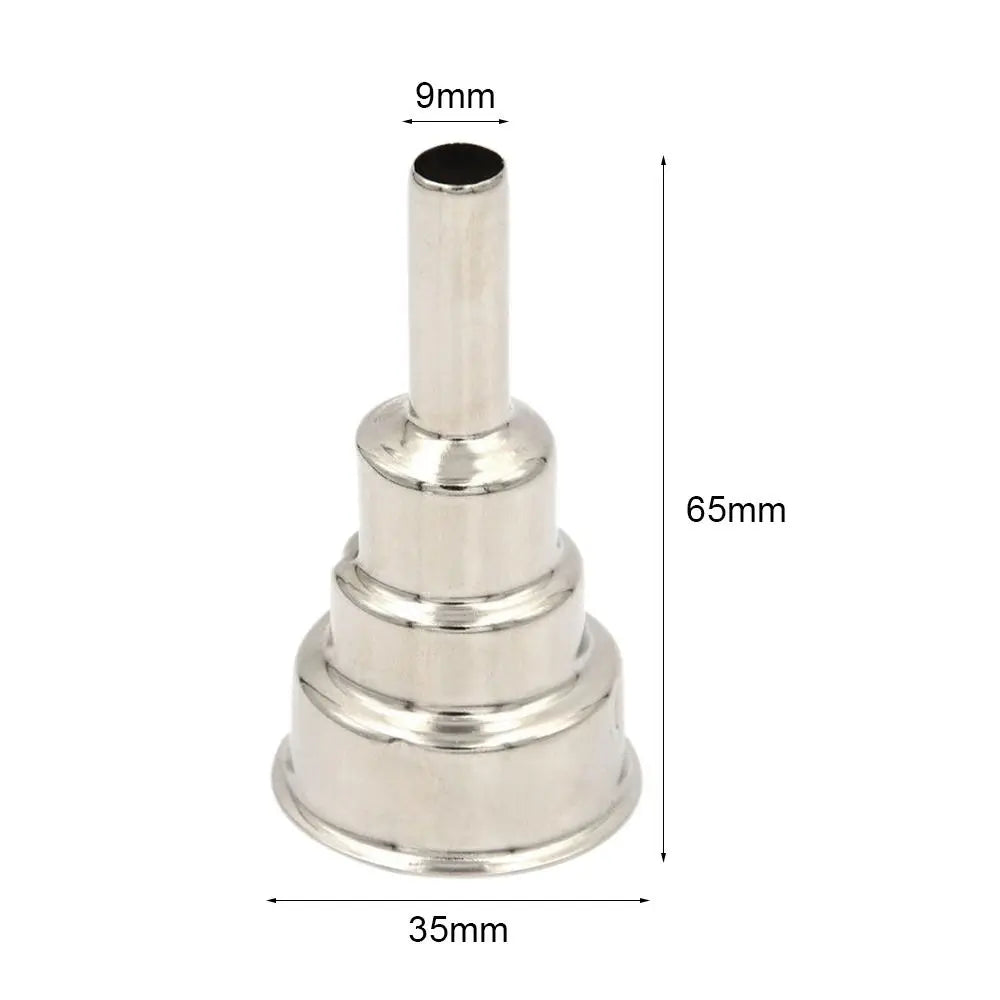 Handheld Air Gun Nozzle Metal Universal Airgun Torch Replacement