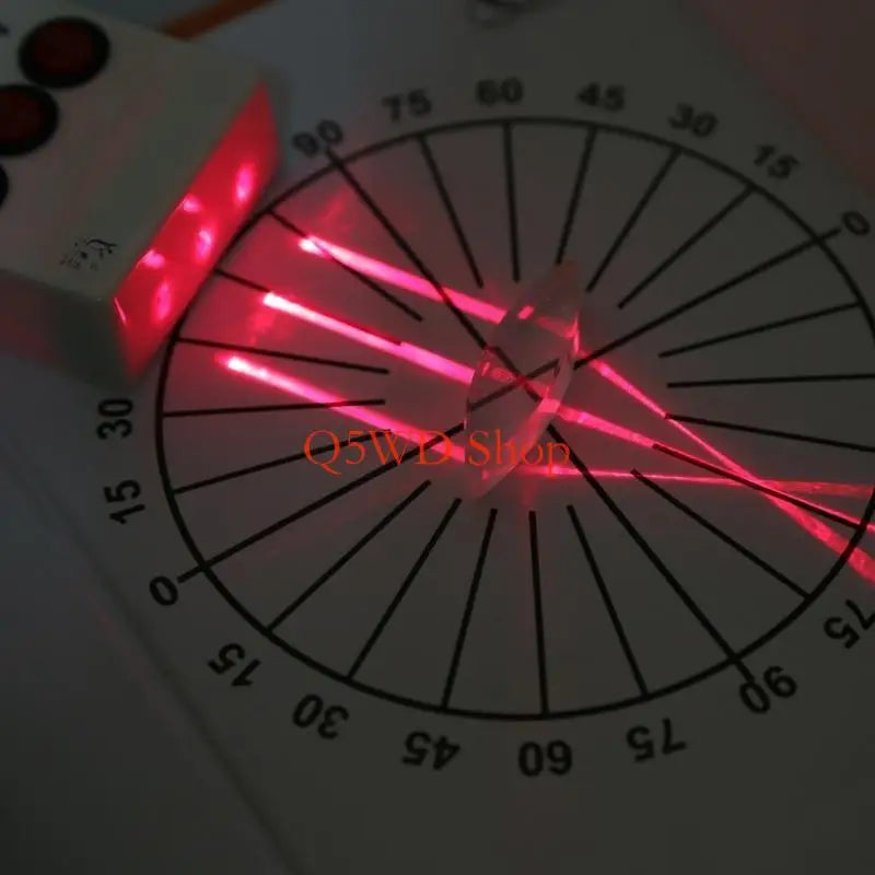 Optical Lens & Prism Set – Physics Light Experiment Kit