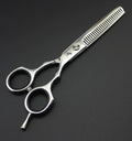 5.5" Professional Black Thinning Hair Scissors | Barber Shears