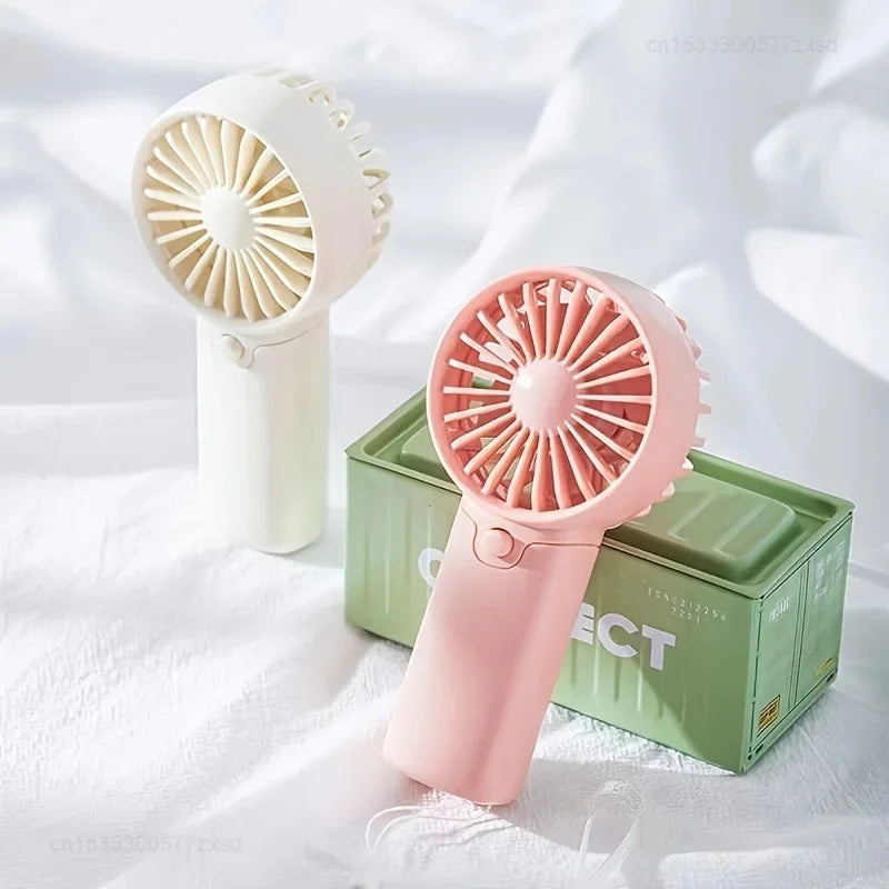 Cute Mini Portable Handheld Fan – Pocket Size, Low Noise