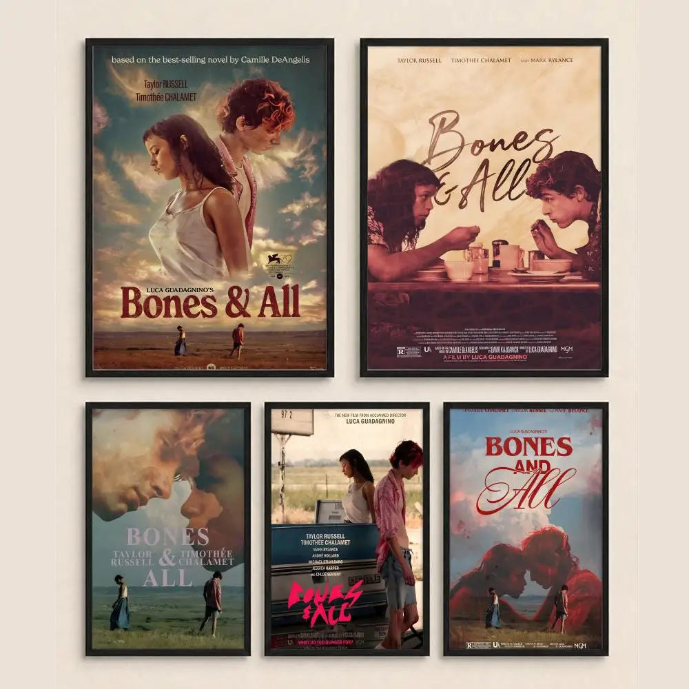 Bones & All Movie Poster – HD Waterproof Wall Art Print