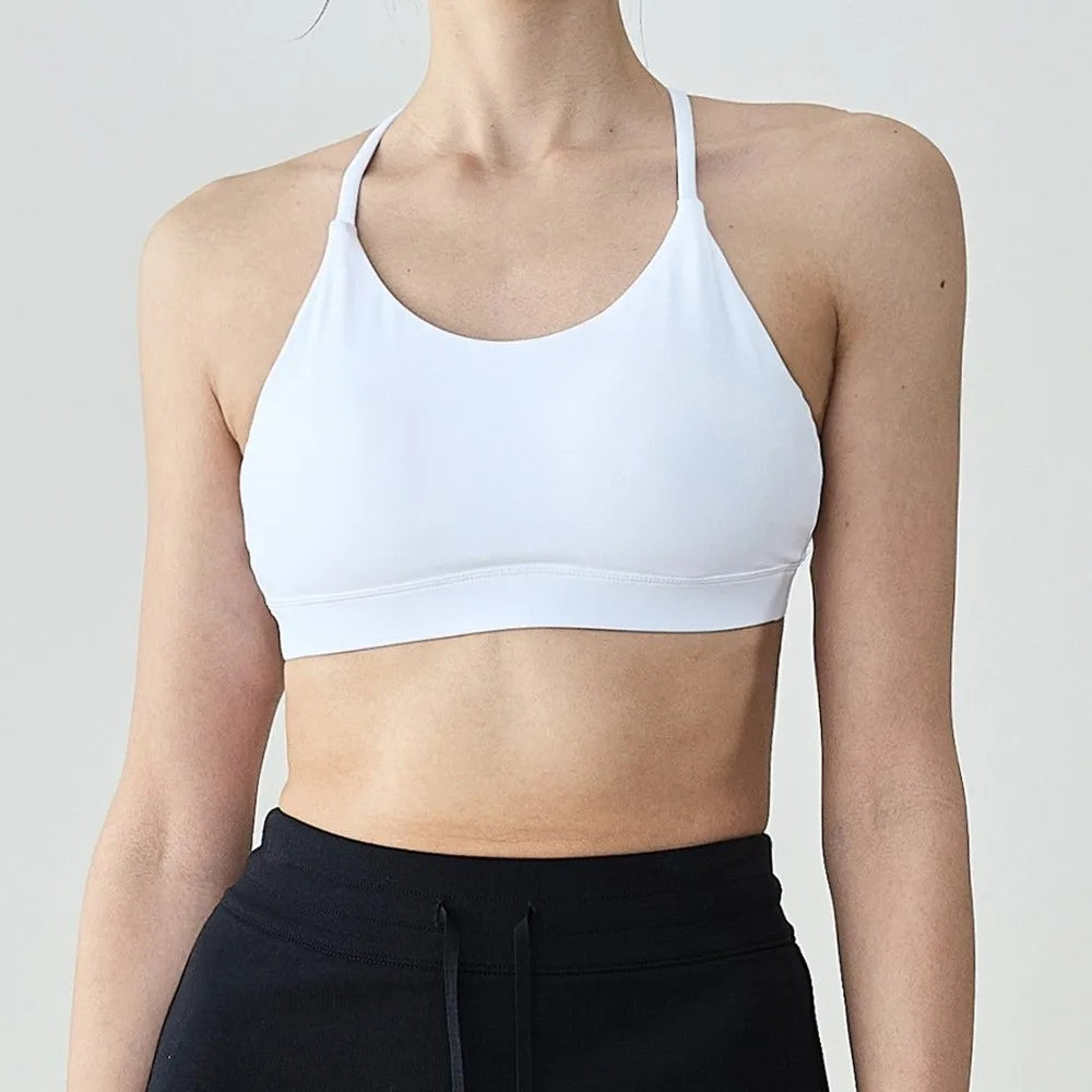 Women's Yoga Sports Bra – Breathable Slim Fit Fitness Bra