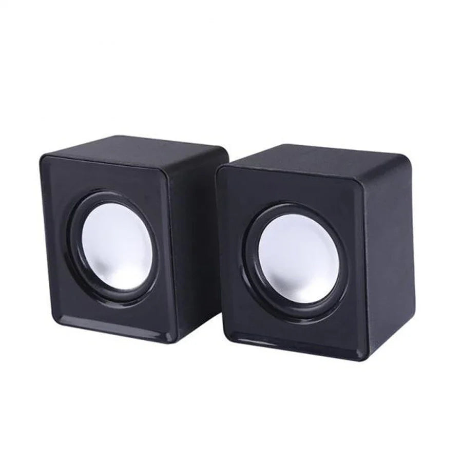 AyeBeau Mini USB Stereo Speakers for PC, Laptop & Desktop