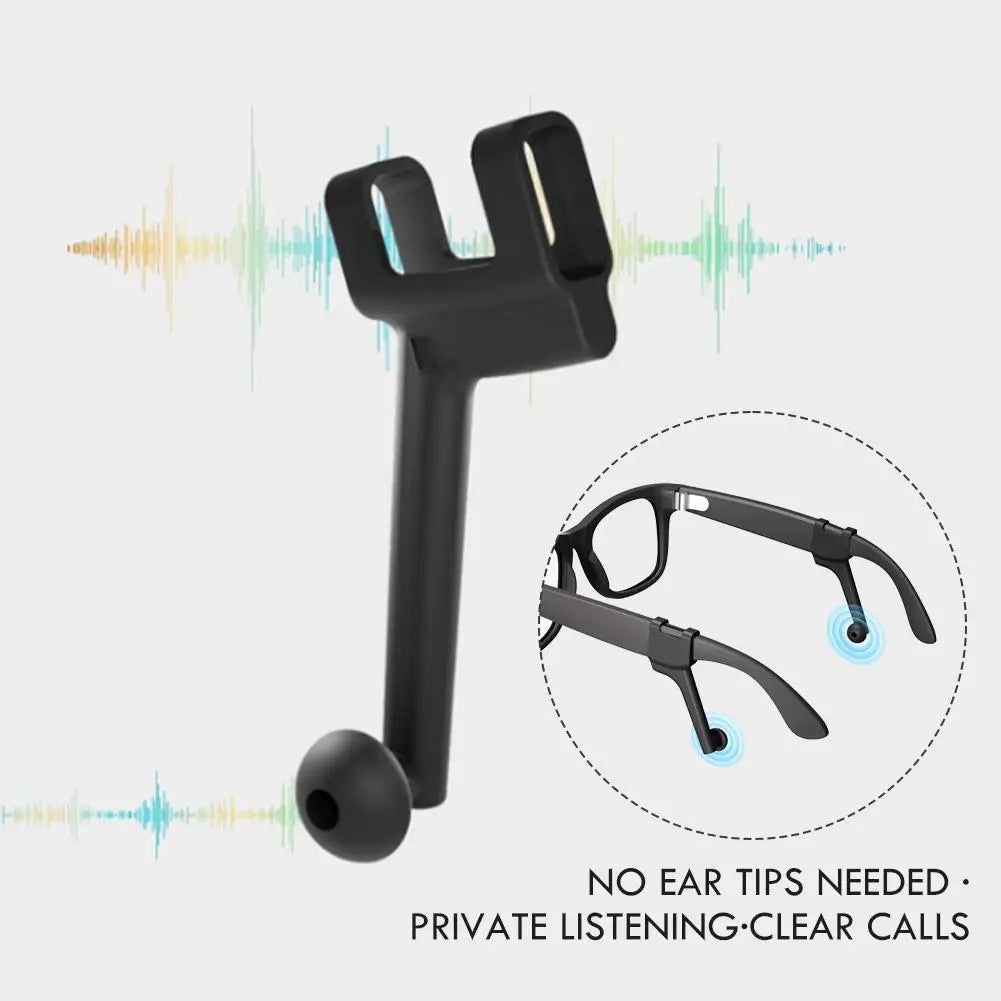 Silicone Sound Guide Tube for Meta Ray-Ban Skyler Smart Glasses