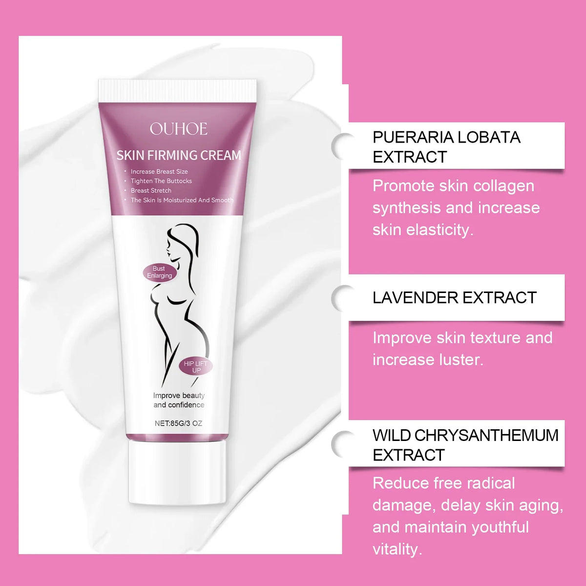 Body Firming & Contouring Cream – Hydrates & Tones Skin