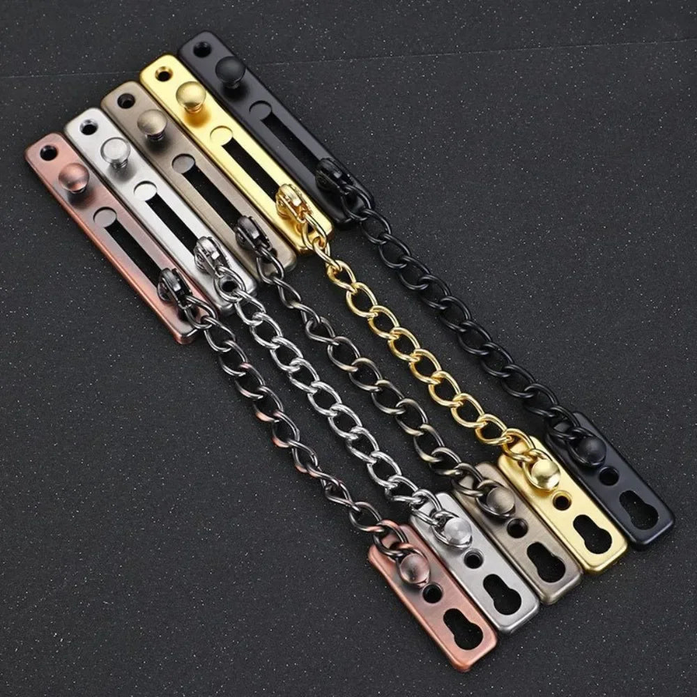 Stainless Steel Door Security Chain Lock – Hotel & Home
