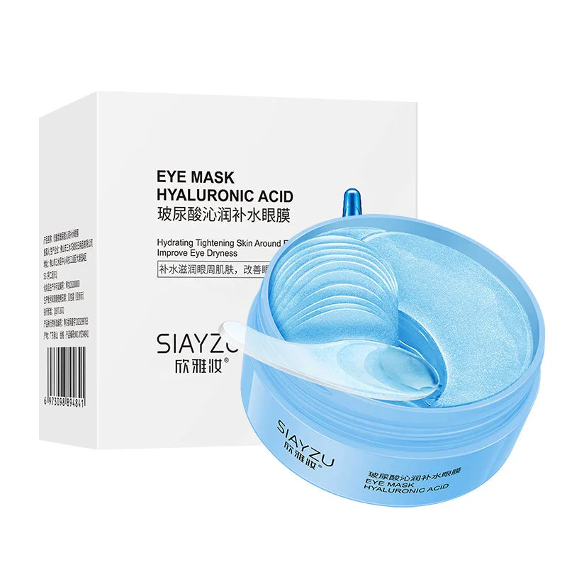 60pc Hyaluronic Acid Collagen Eye Masks – Dark Circles & Bags