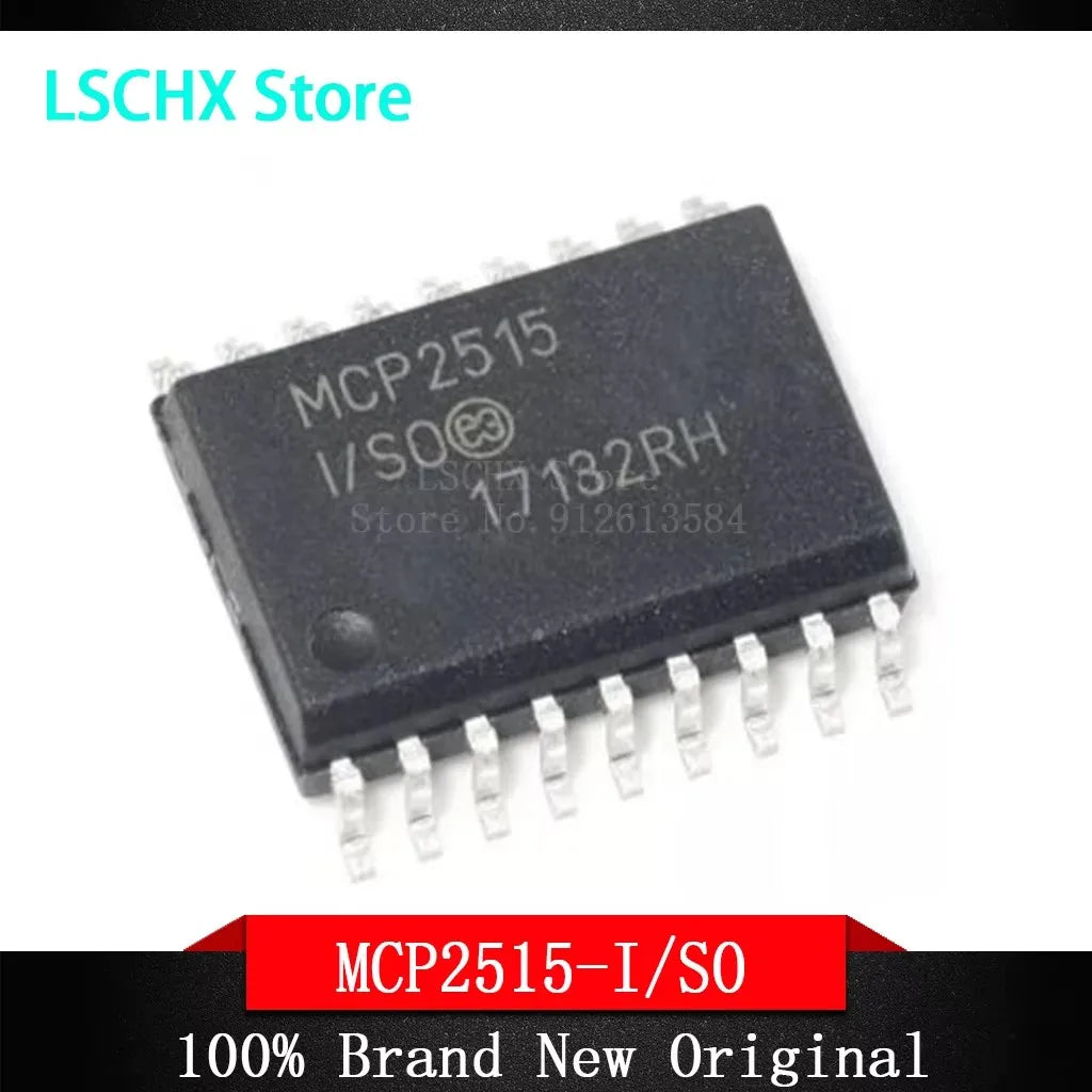 5-Pack MCP2515 MCP2551 MCP2562 MCP23017 CAN Bus ICs