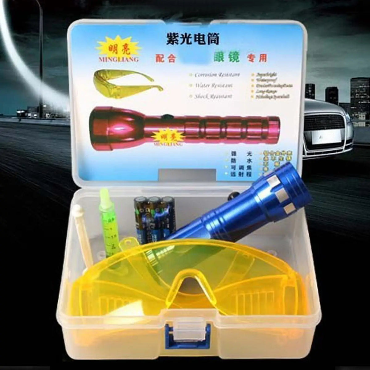 UV Fluorescent AC Leak Detection Kit – Car & Home Systems